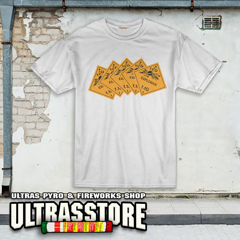 T-shirt EXPLOSIVE 1.1G White