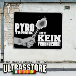 PYRO IST KEIN VERBRECHEN NO.4 Banner 100x75