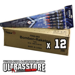 BOMBEN RAKETEN FR50-MIX ( 12 PCS )